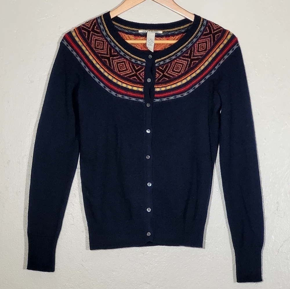 Lucky Brand Vintage Wool Cardigan